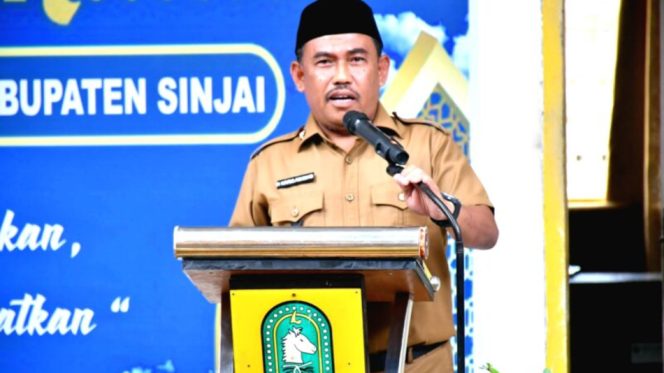 					Kepala Dinas PUPR Sinjai, H. Haris Achmad. [Foto: Ist]
