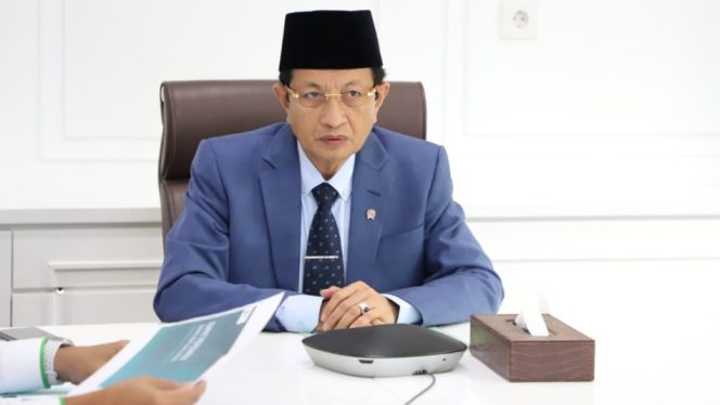 					Menteri Agama Repuplik Indonesia, KH. Nasaruddin Umar. [Foto: Ist/ Kemenag RI]
