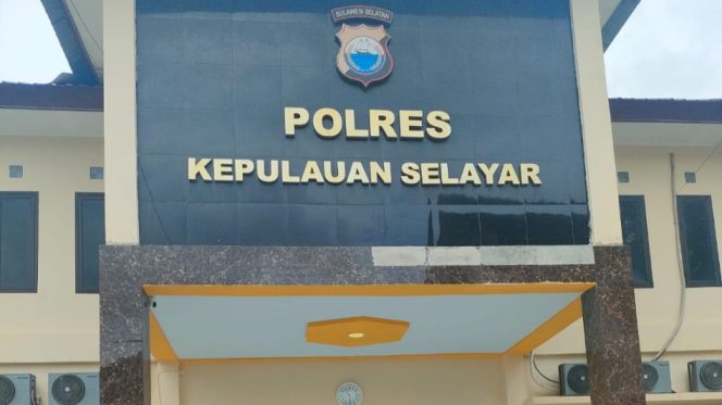 					Kantor Polres Kepulauan Selayar. [Foto: Ist]
