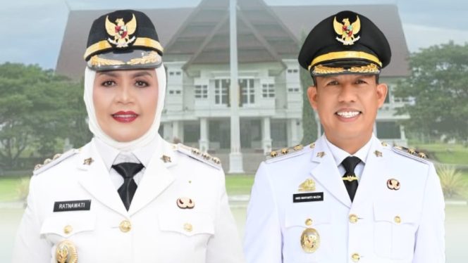 					Bupati Sinjai Hj. Ratnawati Arif dan Wabup Sinjai, Andi Mahyanto Mazda. [Foto: Ist]