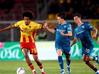 Laga Lecce vs Fiorentina 1-1 Liga Italia. Sportmediaset