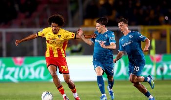 Laga Lecce vs Fiorentina 1-1 Liga Italia. Sportmediaset
