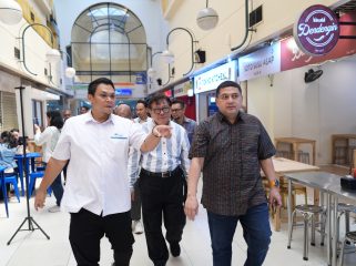 Wali kota Munafri saat sambangi kawasan Blok M Jakarta (dok.)