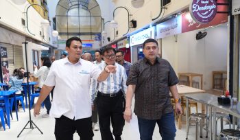 Wali kota Munafri saat sambangi kawasan Blok M Jakarta (dok.)