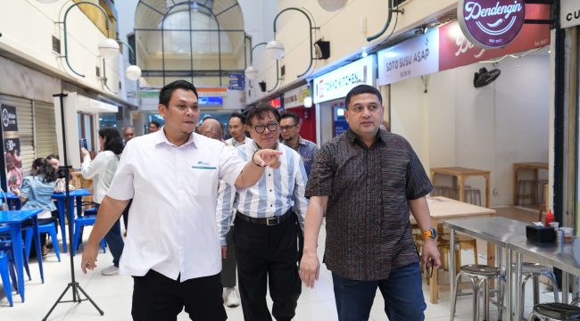 Wali kota Munafri saat sambangi kawasan Blok M Jakarta (dok.)