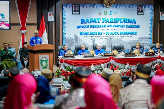 					Gubernur Andi Sudirman saat Hari Jadi Kota Parepare ke 66 (dok)