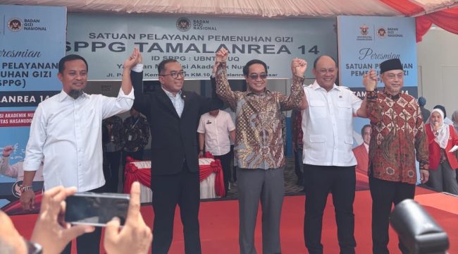 Peresmian SPPG TAMALANREA 14 Milik Universitas Hasanuddin (dok.)