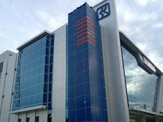 Kantor Cabang BRI Sinjai, Jalan Persatuan Raya. [Foto: Berita.News/ Thatang]