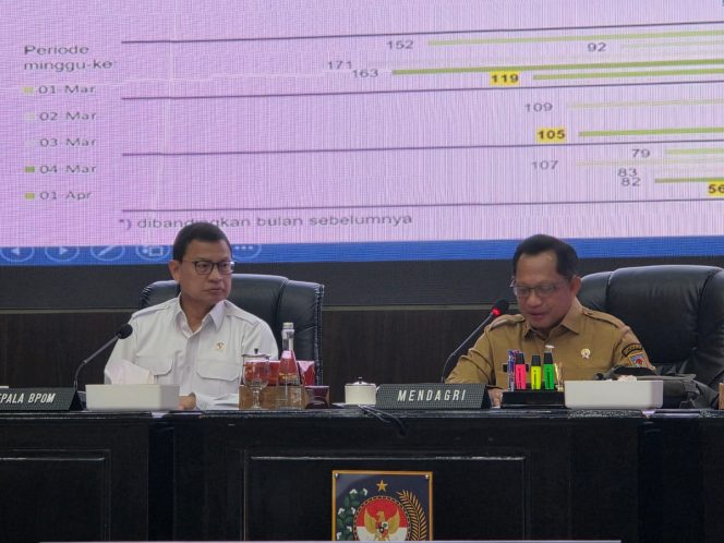 					Mendagri Muhammad Tito Karnavian dan Kepala BPOM Taruna Ikrar Ajak Pemda Tingkatkan Kinerja DAK BOK POM 2026