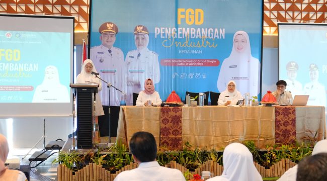 Ketua Dekranasda Makassar, Melinda Aksa. Foto: Ist