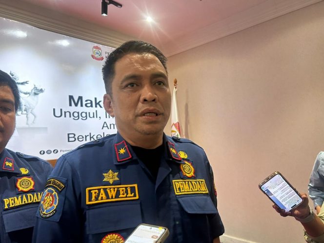 					Kadis Damkarmat Makassar, Fadli Wellang. Foto: Ist