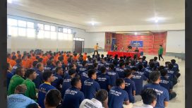 Lembaga Pemasyarakatan Kelas IIA Palopo menggelar sosialisasi Undang-Undang Nomor 1 Tahun 2023 tentang Kitab KUHP kepada warga binaan dan tahanan. Foto: Ist