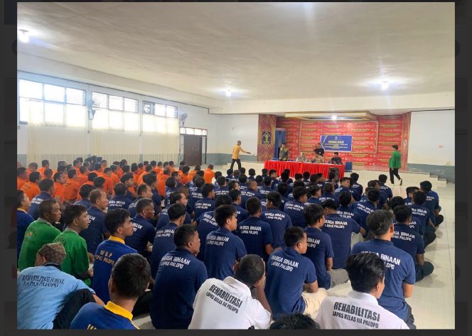 					Lembaga Pemasyarakatan Kelas IIA Palopo menggelar sosialisasi Undang-Undang Nomor 1 Tahun 2023 tentang Kitab KUHP kepada warga binaan dan tahanan. Foto: Ist