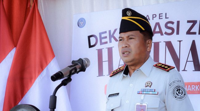 Kepala Rutan Barru, Hardiman. Ist