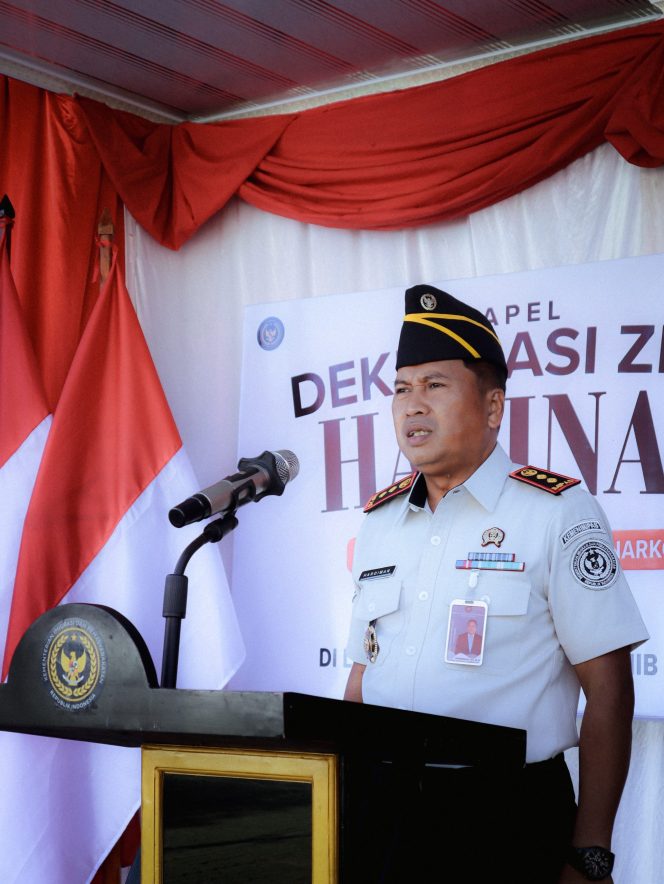 					Kepala Rutan Barru, Hardiman. Ist