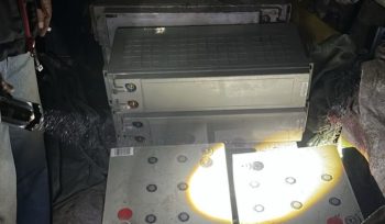 Barang bukti baterai tower diamankan polisi.  Ist