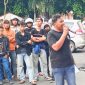 Fahim Jenlap Poros Pemuda Berlawan (Pemula) yang melakukan unjuk rasa didepan kantor Bupati Gowa. Foto: Ist