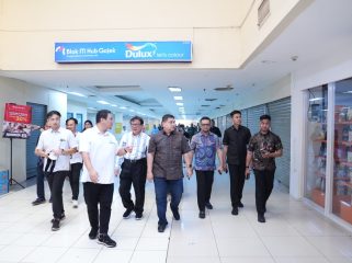 Wali Kota Makassar, Munafri Arifuddin kunjungi Pasar Blok M Jakarta. Ist
