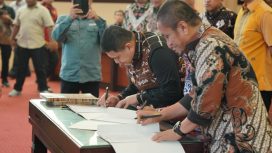 Wali Kota Makassar Munafri Arifuddin hadiri rakor KIE. Dok