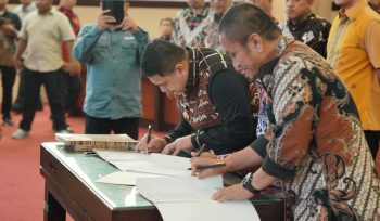 Wali Kota Makassar Munafri Arifuddin hadiri rakor KIE. Dok