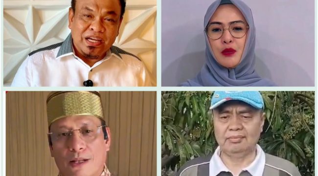 A Fahsar Padjallangi, A Rachmatika Dewi, A Waris Halid dan Rustan Rewa (dok.)