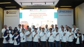 PT Pelindo Regional 4 kembali menyelenggarakan In House Training dan Sertifikasi Ahli Keselamatan dan Kesehatan Kerja (K3) Umum. Ist