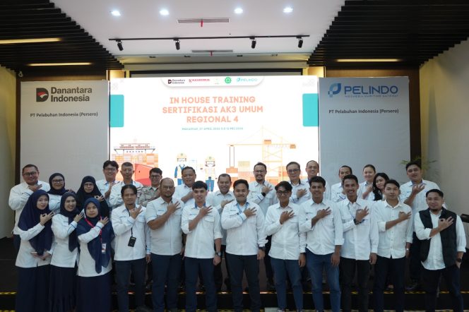 					PT Pelindo Regional 4 kembali menyelenggarakan In House Training dan Sertifikasi Ahli Keselamatan dan Kesehatan Kerja (K3) Umum. Ist