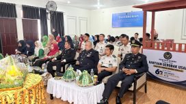 Rumah Tahanan Negara Kelas IIB Barru menggelar acara tasyakuran sebagai puncak peringatan Hari Bakti Pemasyarakatan (HBP) ke-62 dengan mengusung tema “Pemasyarakatan Kerja Nyata, Pelayanan Prima.” Ist