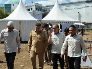 Wali kota Makassar, Appi di acara groundbreaking MaRI,  Selasa (28/4/2026). Ist
