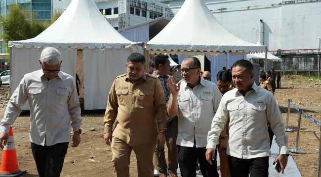 Wali kota Makassar, Appi di acara groundbreaking MaRI,  Selasa (28/4/2026). Ist