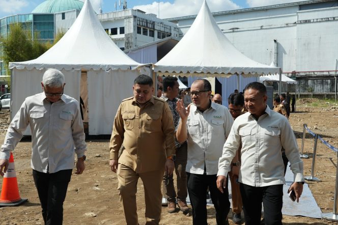 					Wali kota Makassar, Appi di acara groundbreaking MaRI,  Selasa (28/4/2026). Ist