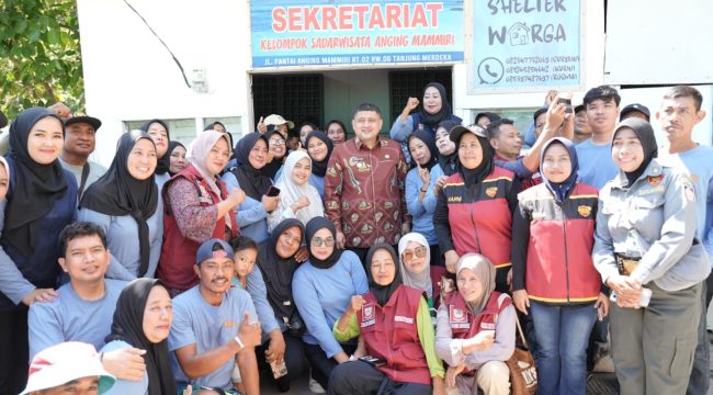 Appi saat melakukan kunjungan lapangan di dua titik, Kamis (30/4/2026). Pertama di Kecamatan Tamalate, titik kedua di Kecamatan Wajo. Ist