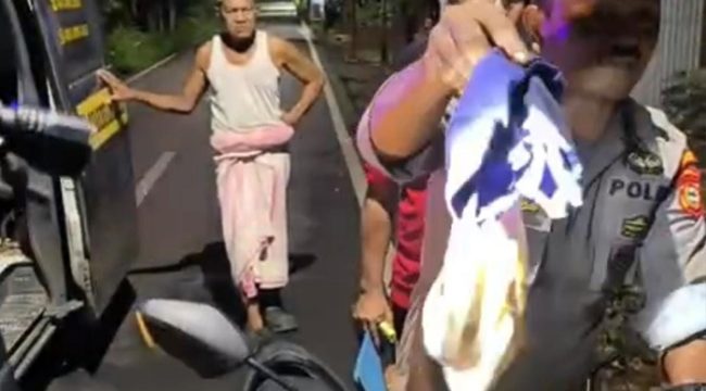 Barang bukti pakaian dalam. Ist