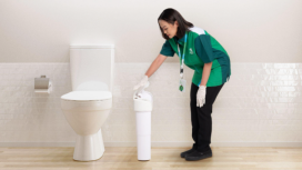 ecoCare Sanitary Bin. [Foto: Ist]