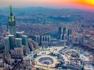 Kota Makkah Almukarramah. Islamic Landmarks.