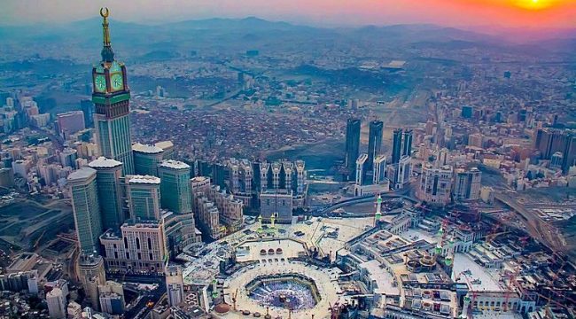 Kota Makkah Almukarramah. Islamic Landmarks.