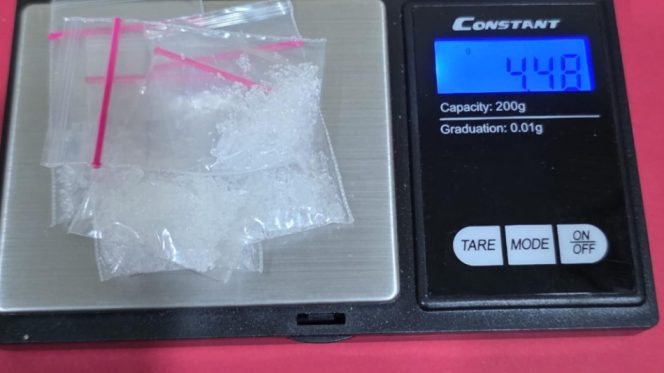 					Barang Bukti Sabu yang Diamankan Satresnarkoba Polres Soppeng. [Foto: Ist]