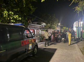 Personel Polsek Rappocini lakukan patroli. Foto: Ist