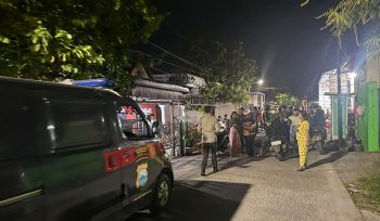 Personel Polsek Rappocini lakukan patroli. Foto: Ist