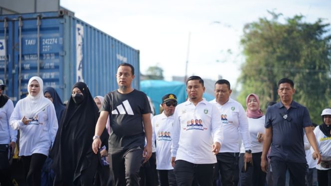 					Jalan Sehat HUT ke-66 Parepare Dihadiri Gubernur Sulsel. [Foto: Ist]