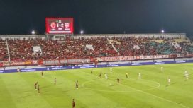 Laga Antara PSM Makassar vs Borneo FC Di Stadion GBH Parepare. [Foto: Berita.News/ Wahyu Ady Saputra]