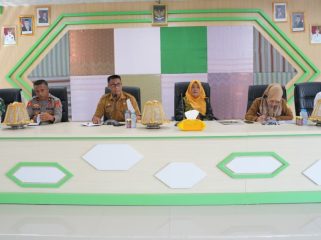 Rapat Koordinasi (Rakor) lintas sektor yang digelar di Aula Kantor Kementerian Haji dan Umrah (Kemenhaj) Sinjai. [Foto: Ist]