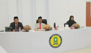 Sosialisasi Keterbukaan Informasi Publik sekaligus penguatan Pejabat PPID di Gedung Command Center. [Foto: Ist]