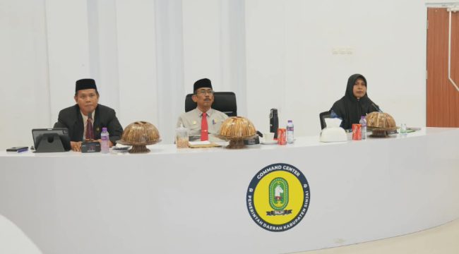 Sosialisasi Keterbukaan Informasi Publik sekaligus penguatan Pejabat PPID di Gedung Command Center. [Foto: Ist]