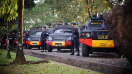 Kawal hari buruh, Polda Sulsel turunkan ribuan personel gabungan. Ist