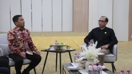 Tasming Hamid Menerima Kunjungan Bawaslu Kota Parepare. [Foto: Ist]