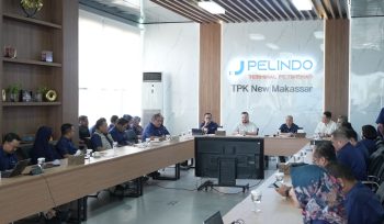 Tim Abu Dhabi Ports saat berkunjung ke Makassar NEW Port (MNP) (dok.)