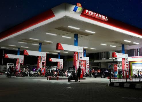 Salah satu SPBU Pertamina. IG SPBU Pertamina