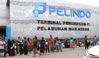 Suasana terminal penumpang Pelabuhan Makassar. Ist