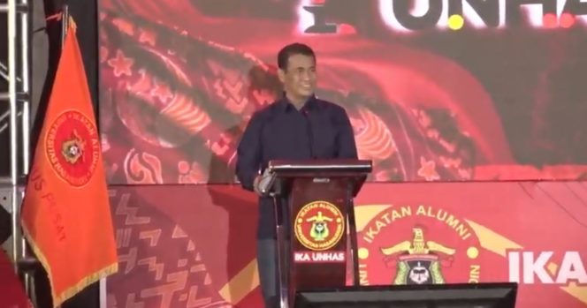 					Mubes IKA UNHAS, Andi Amran Kantongi 84 Persen Surat Dukungan Delegasi Alumni